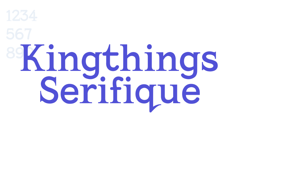 Kingthings Serifique-font-download