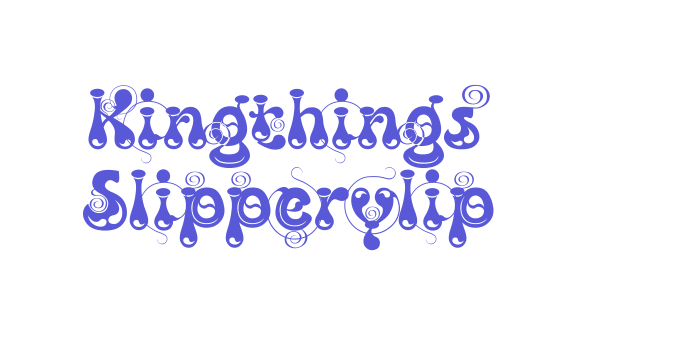 Kingthings Slipperylip Font Download