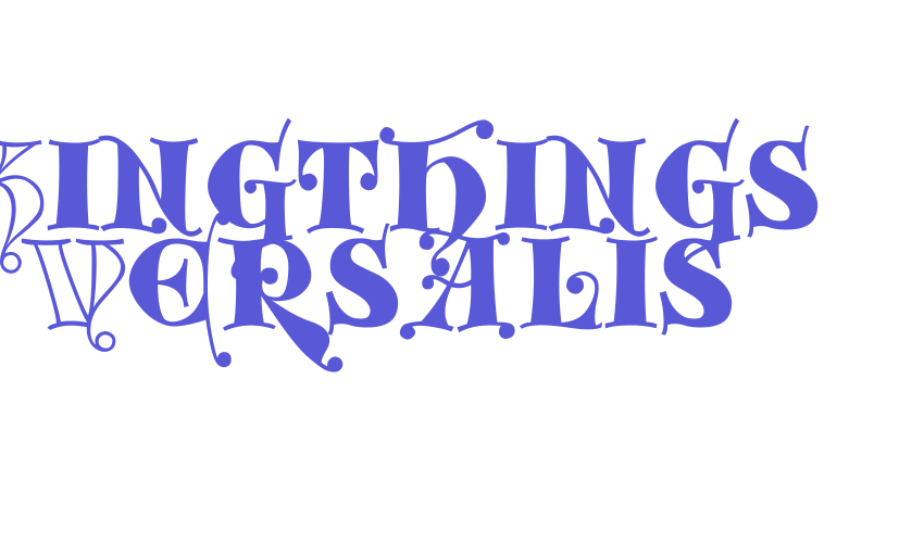 Kingthings Versalis Font Download