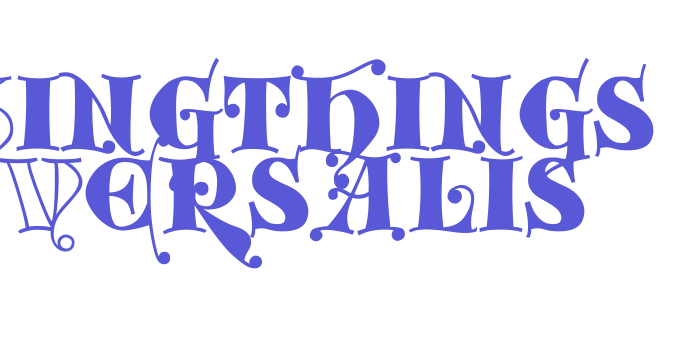 Kingthings Versalis Font Download