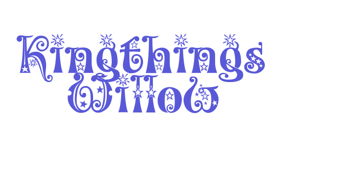 Kingthings Willow Font Download