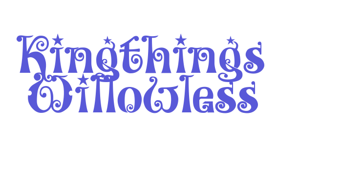 Kingthings Willowless Font Download