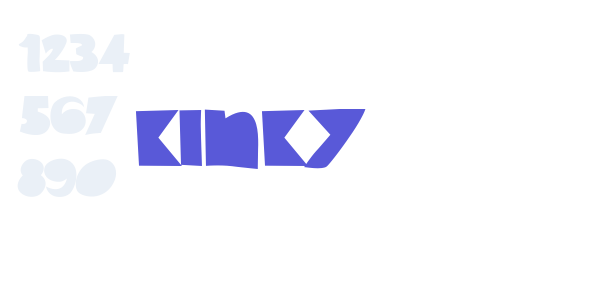 Kinky font free