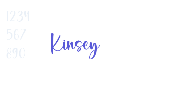 Kinsey font free