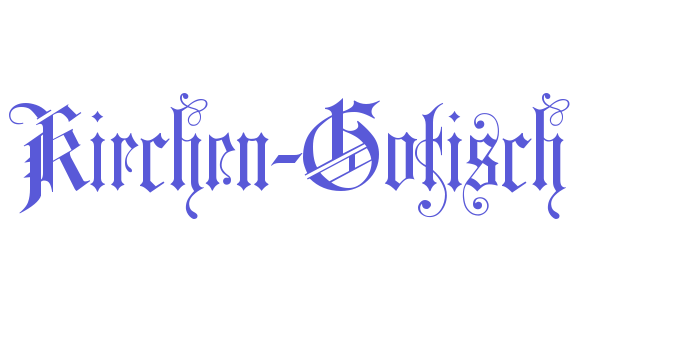 Kirchen-Gotisch Font Download