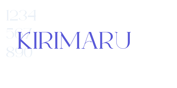 Kirimaru font free