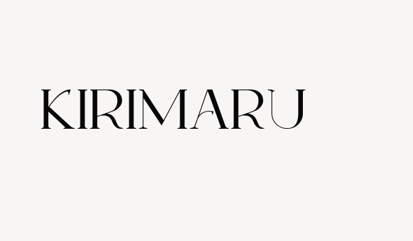 Kirimaru Font