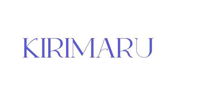 Kirimaru Font Download