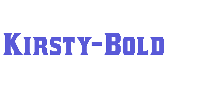 Kirsty-Bold Font