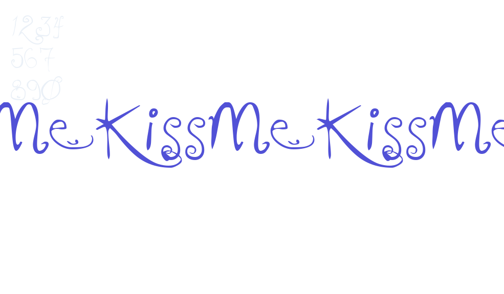 KissMeKissMeKissMe-font-download