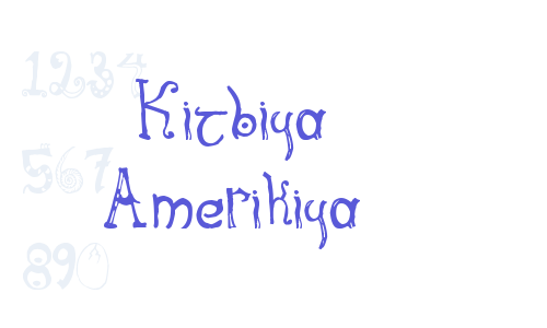 Kitbiya Amerikiya Font Download