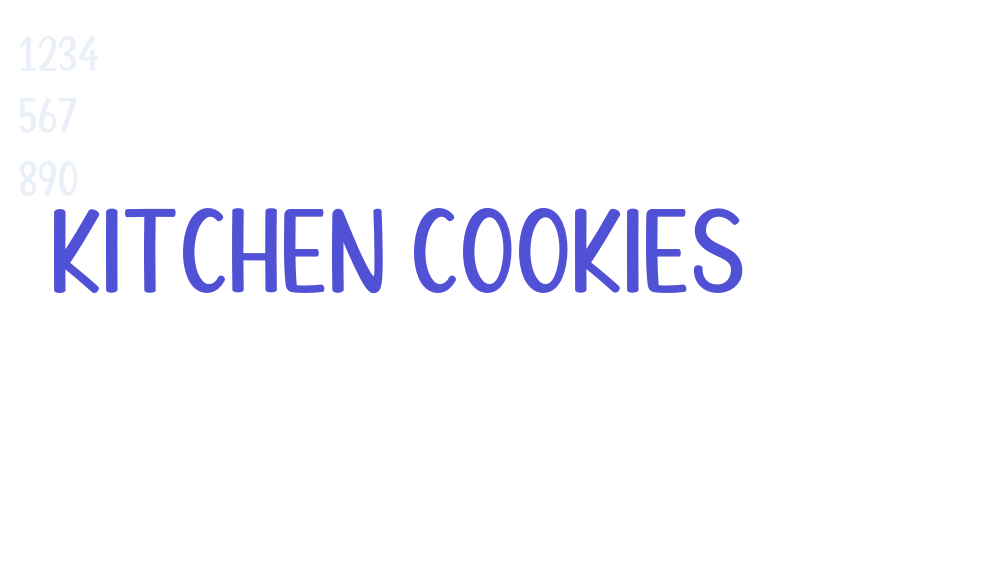 Kitchen Cookies-font-download