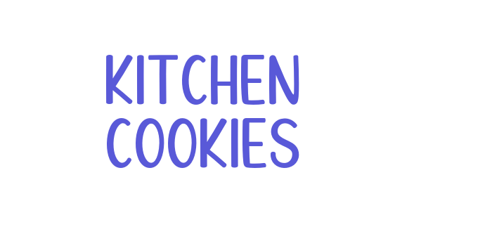 Kitchen Cookies Font