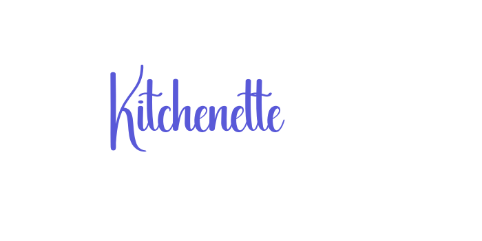 Kitchenette Font Download