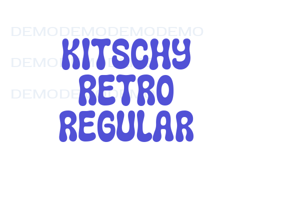 Kitschy Retro Regular