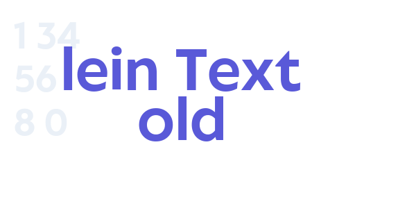 Klein Text Bold font free