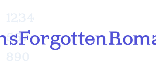 KleinsForgottenRoman-font-download