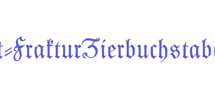 Kleist-FrakturZierbuchstaben Font Download