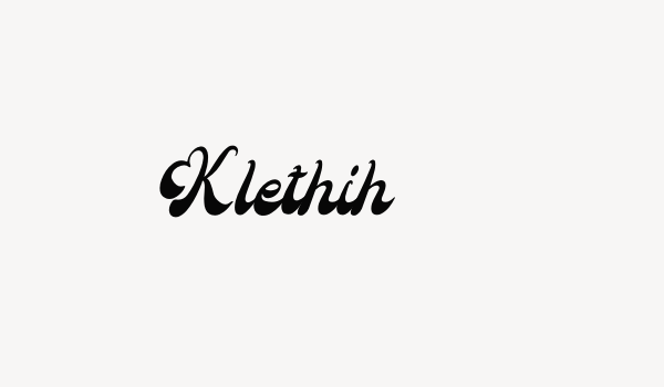 Klethih Font