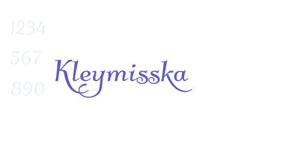 Kleymisska font free