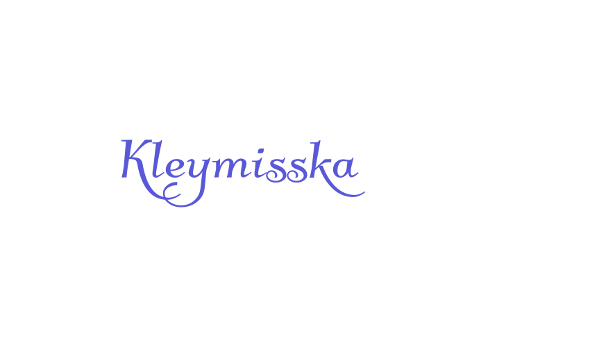 Kleymisska Font