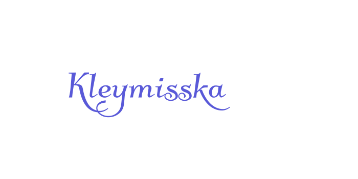 Kleymisska Font Download