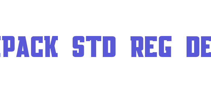 Knackpack_Std_Reg_DEMO Font Download