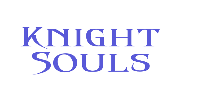 Knight Souls Font Download