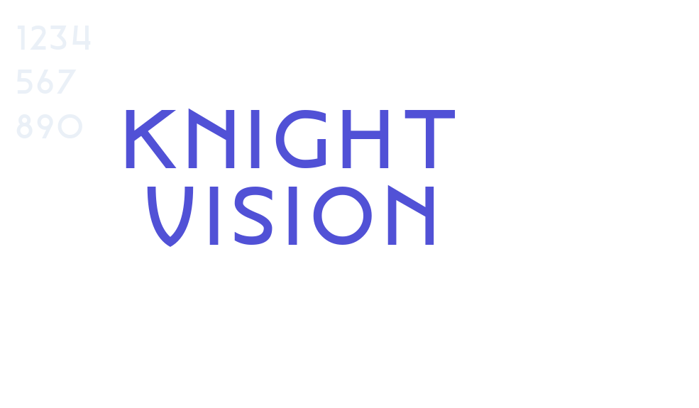 Knight Vision-font-download