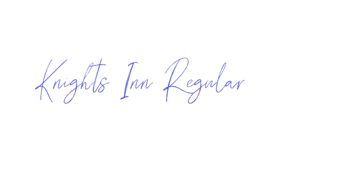 Knights Inn Regular Font Download