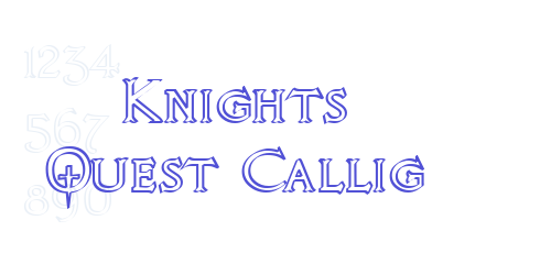 Knights Quest Callig-font-download