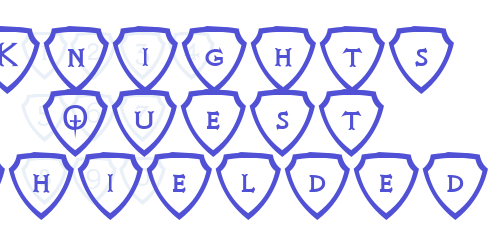 Knights Quest Shielded-font-download