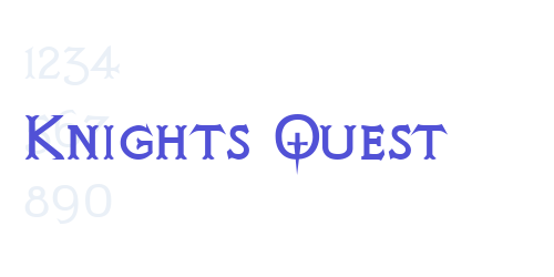 Knights Quest-font-download