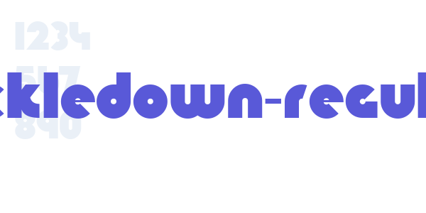 KnuckleDown-Regular font free