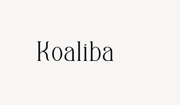 Koaliba Font