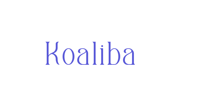 Koaliba Font Download