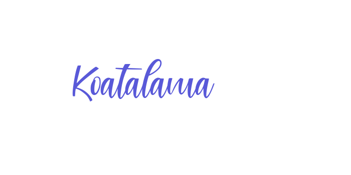 Koatalama Font Download