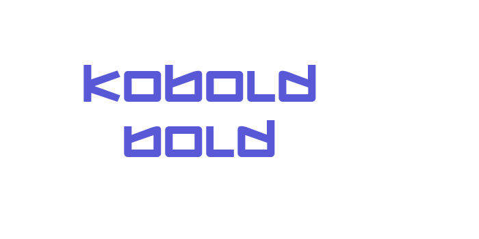 Kobold Bold Font Download