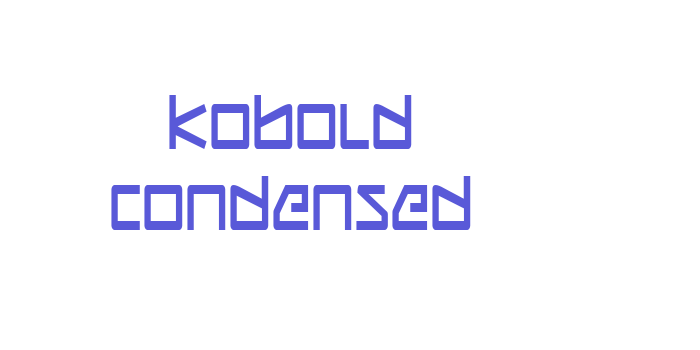 Kobold Condensed Font Download