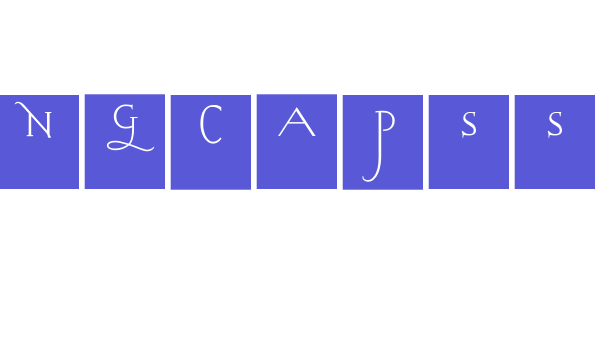 KochsLongCapsSquares Font