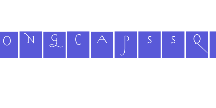 KochsLongCapsSquares Font Download