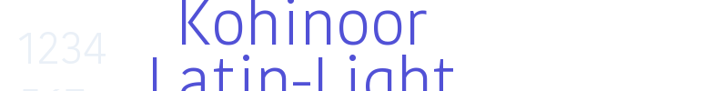 Kohinoor Latin-Light-font