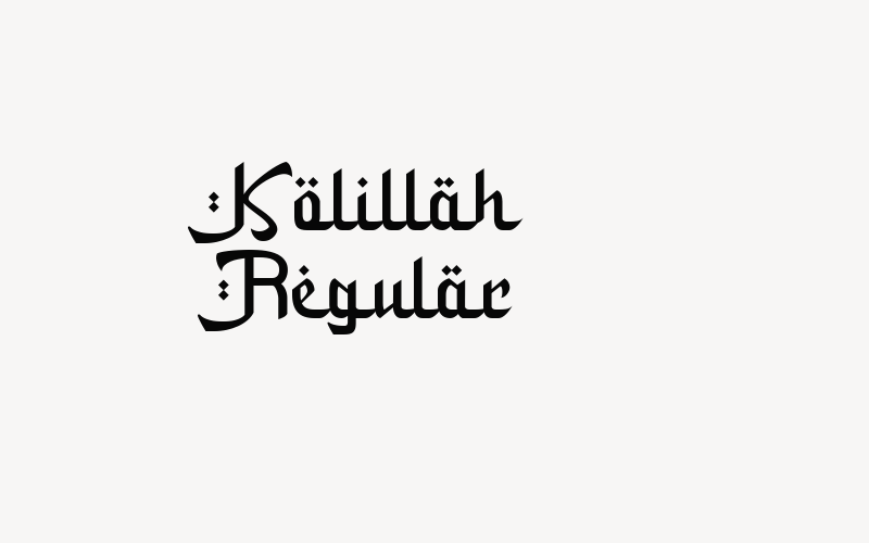 Kolillah Regular Font