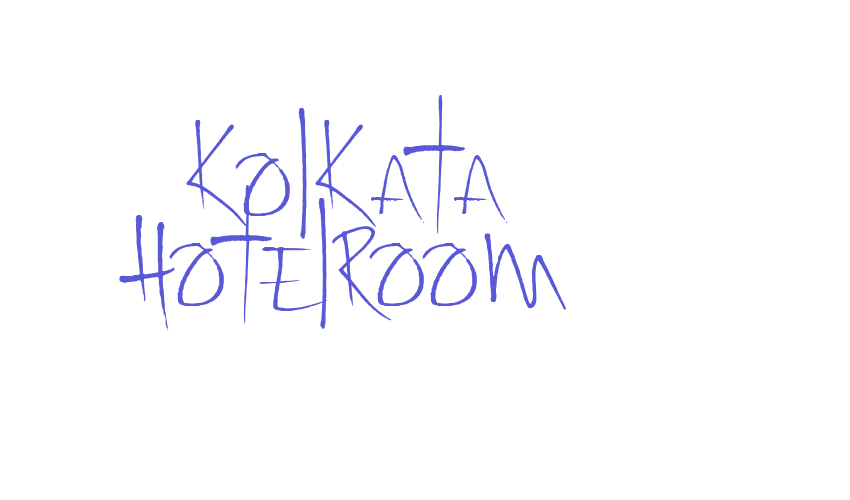 Kolkata Hotelroom Font