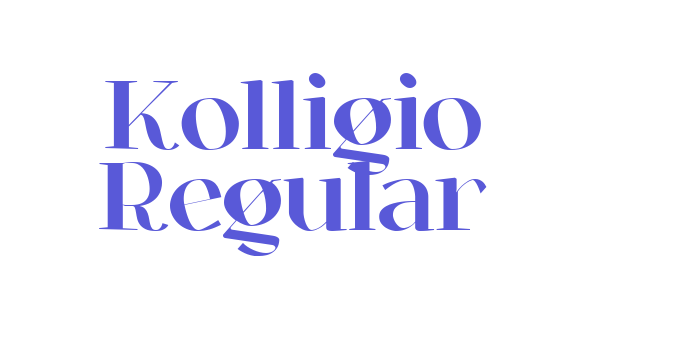 Kolligio Regular Font Download