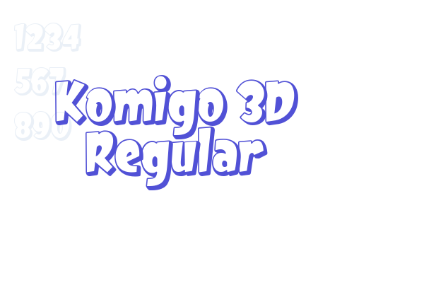 Komigo 3D Regular