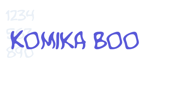 Komika Boo font free