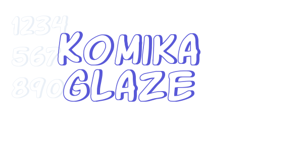 Komika Glaze font free