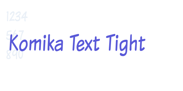 Komika Text Tight font free