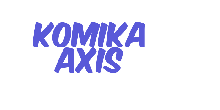 Komika Axis Font Download